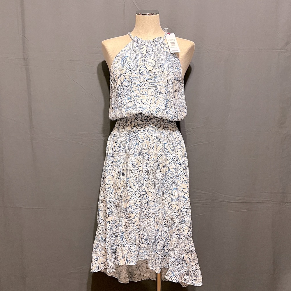 Parker Women's Halter Tiered Kyra Dress Botanica Dots